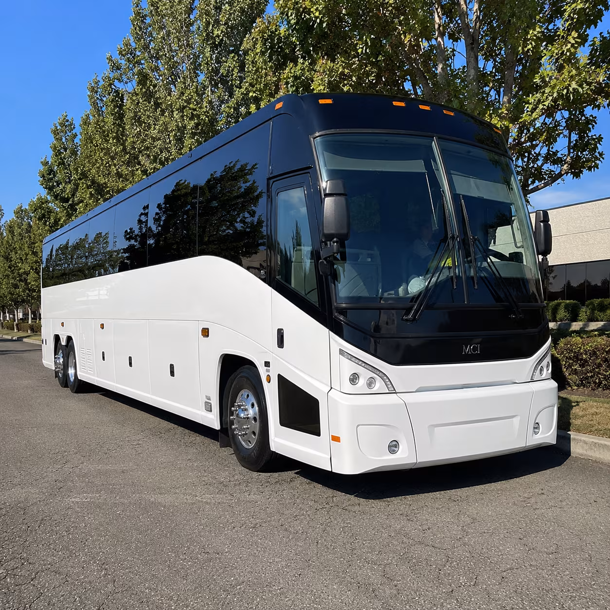 long beach 50 passenger charter bus