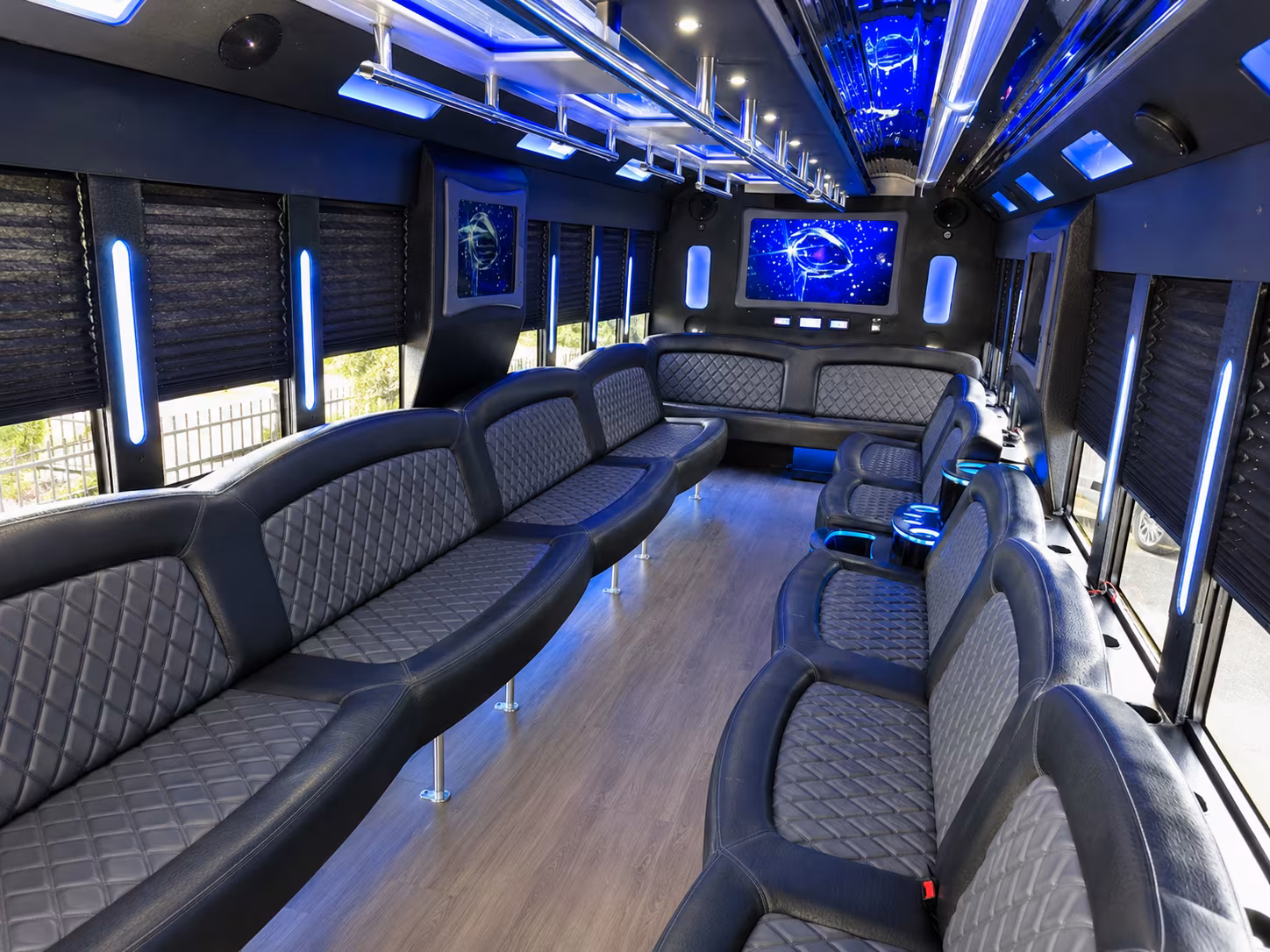 long beach bach weekend bus rentals to the queen mary shoreline village and beyond