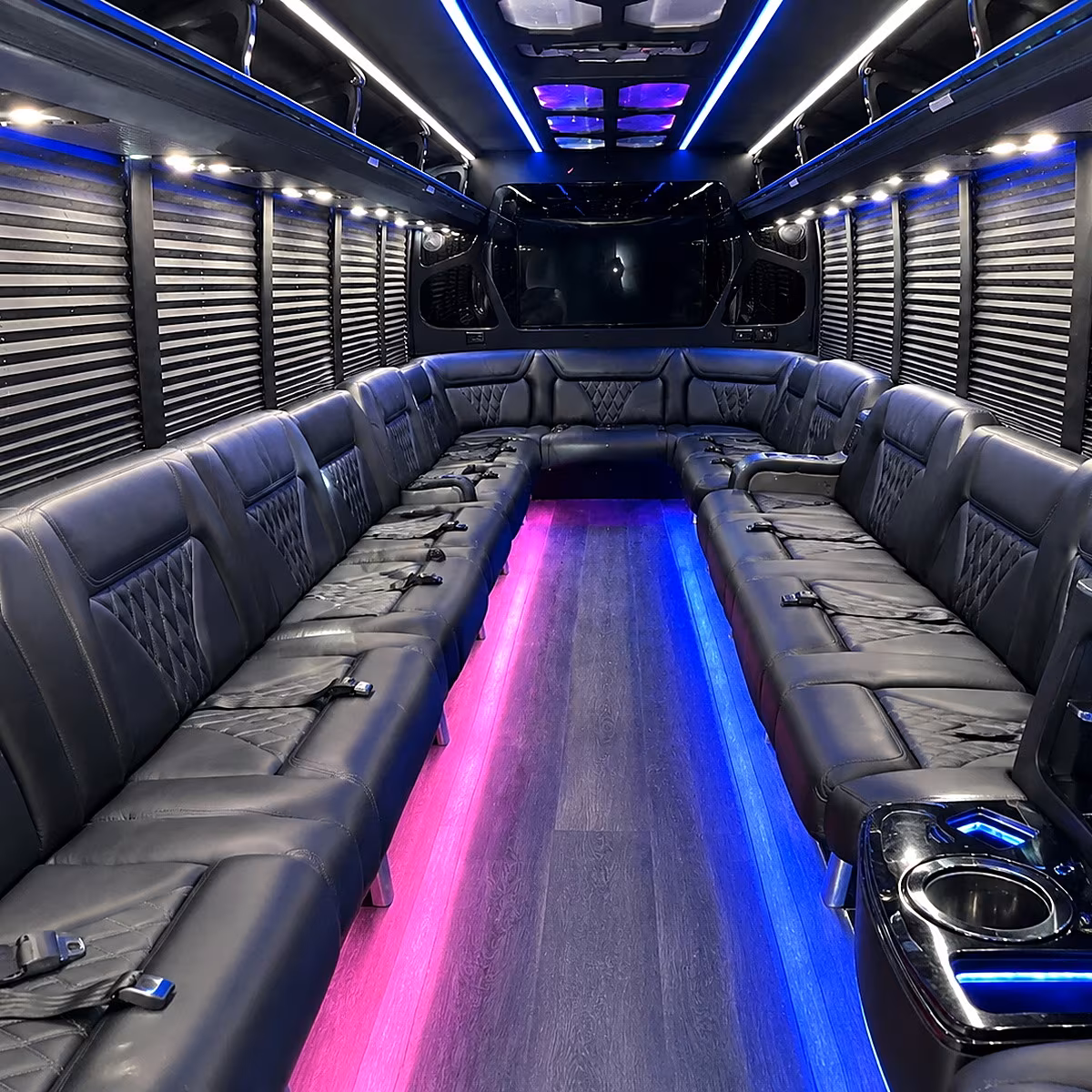 long beach concert party bus rental