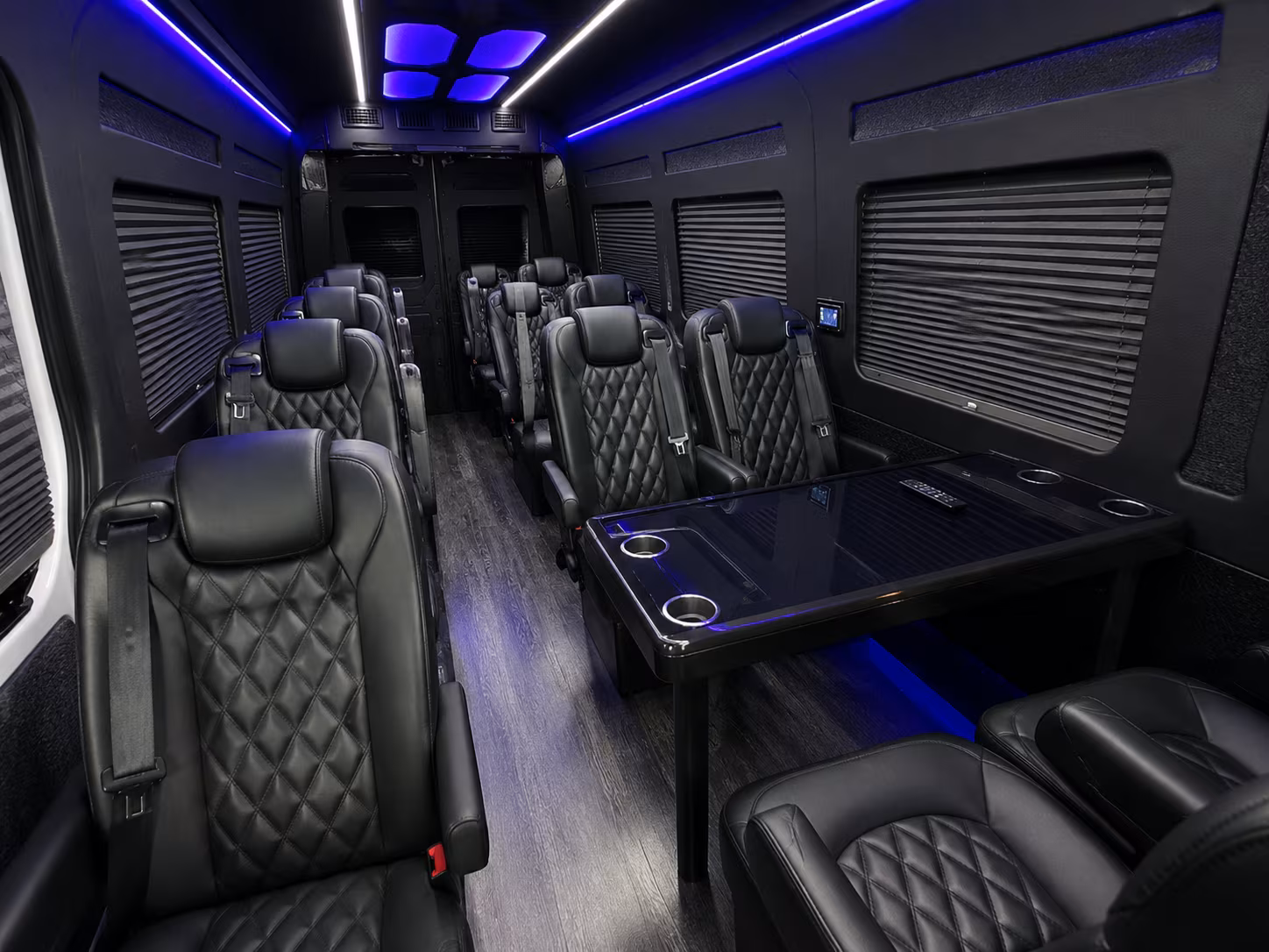 long beach concert transportation onboard seating