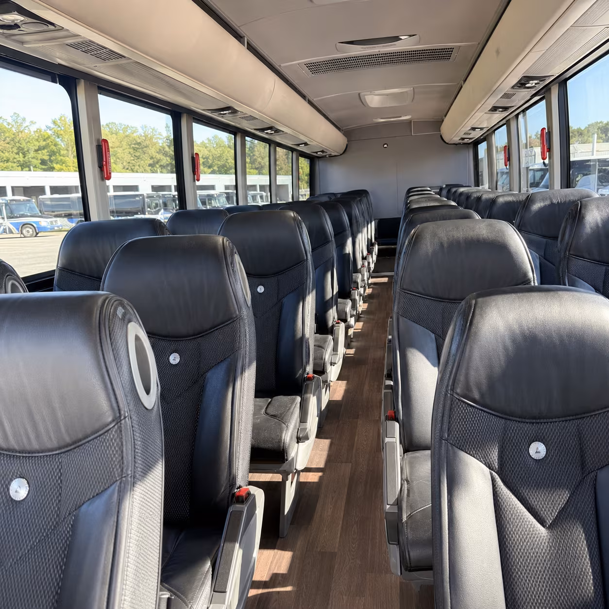 long beach field trip transportation onboard seating