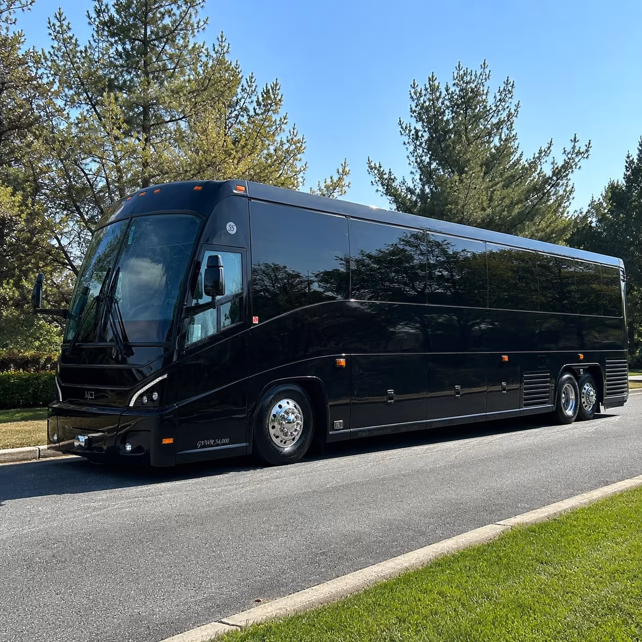 long beach long distance charter bus rental