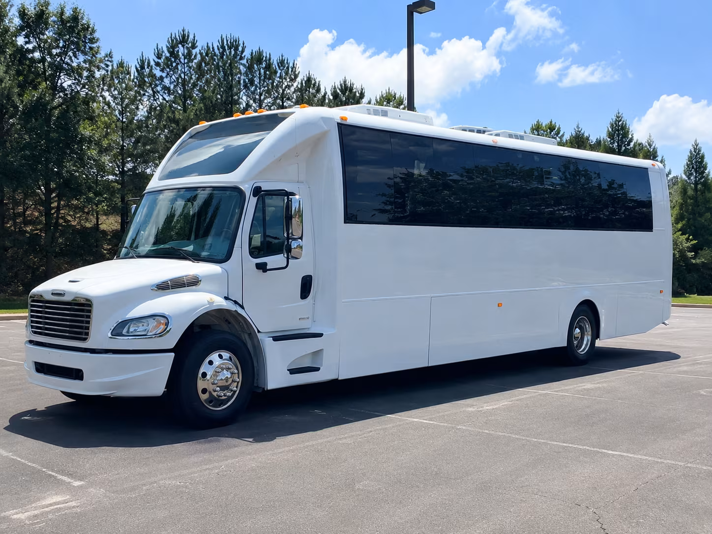 long beach night town party bus rental