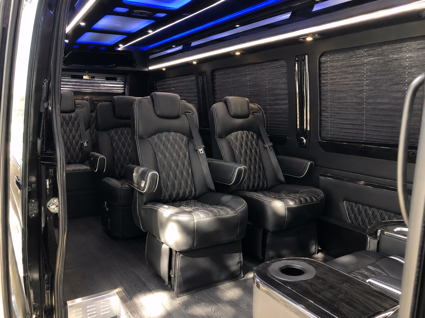 long beach wine tour transportation onboard seating