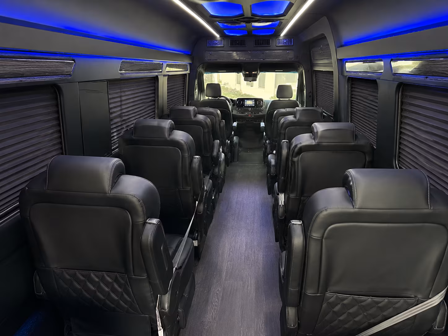 sprinter vans and minibuses for smaller long beach bach groups